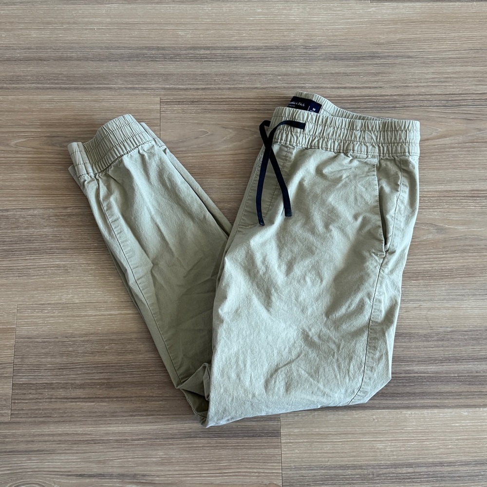 Abercrombie Khaki Joggers